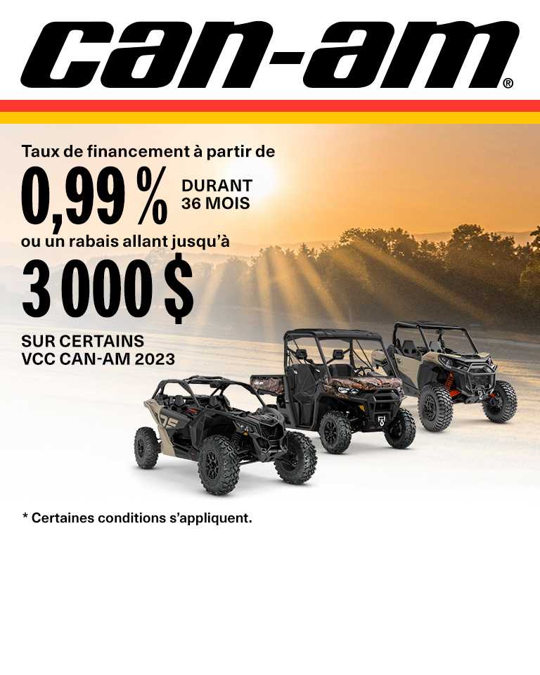 Can-Am Off-Road Promotion